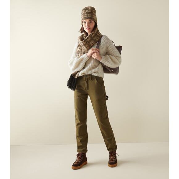 COLE HAAN WOMEN'S 8 DARK CHOCOLATE PLAID SUMMIT CHUKKA BOOTIE W26326 - Picture 4 of 8